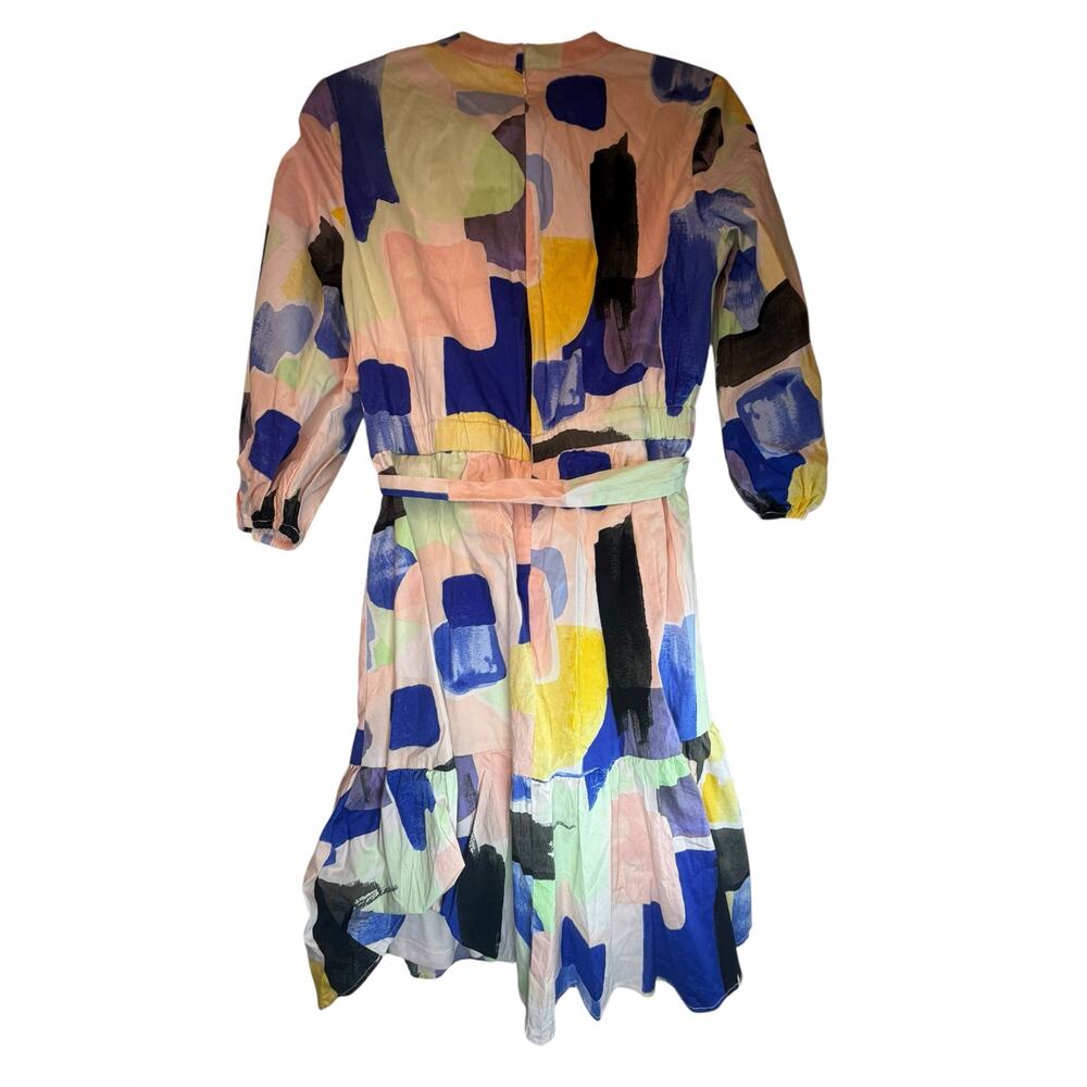 DKNY Printed Balloon Sleeve Dress - Picture 6 of 15
